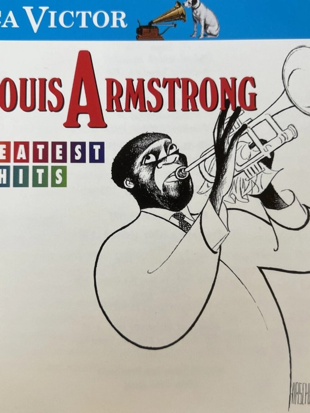 Louis Armstrong Greatest Hits RCA Victor CD very good condition